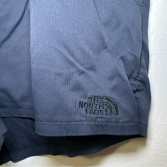 The North Face Women's Dark Blue Athletic Shorts - Picture 2 of 6